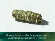 Organic Cedar Herb Bundle