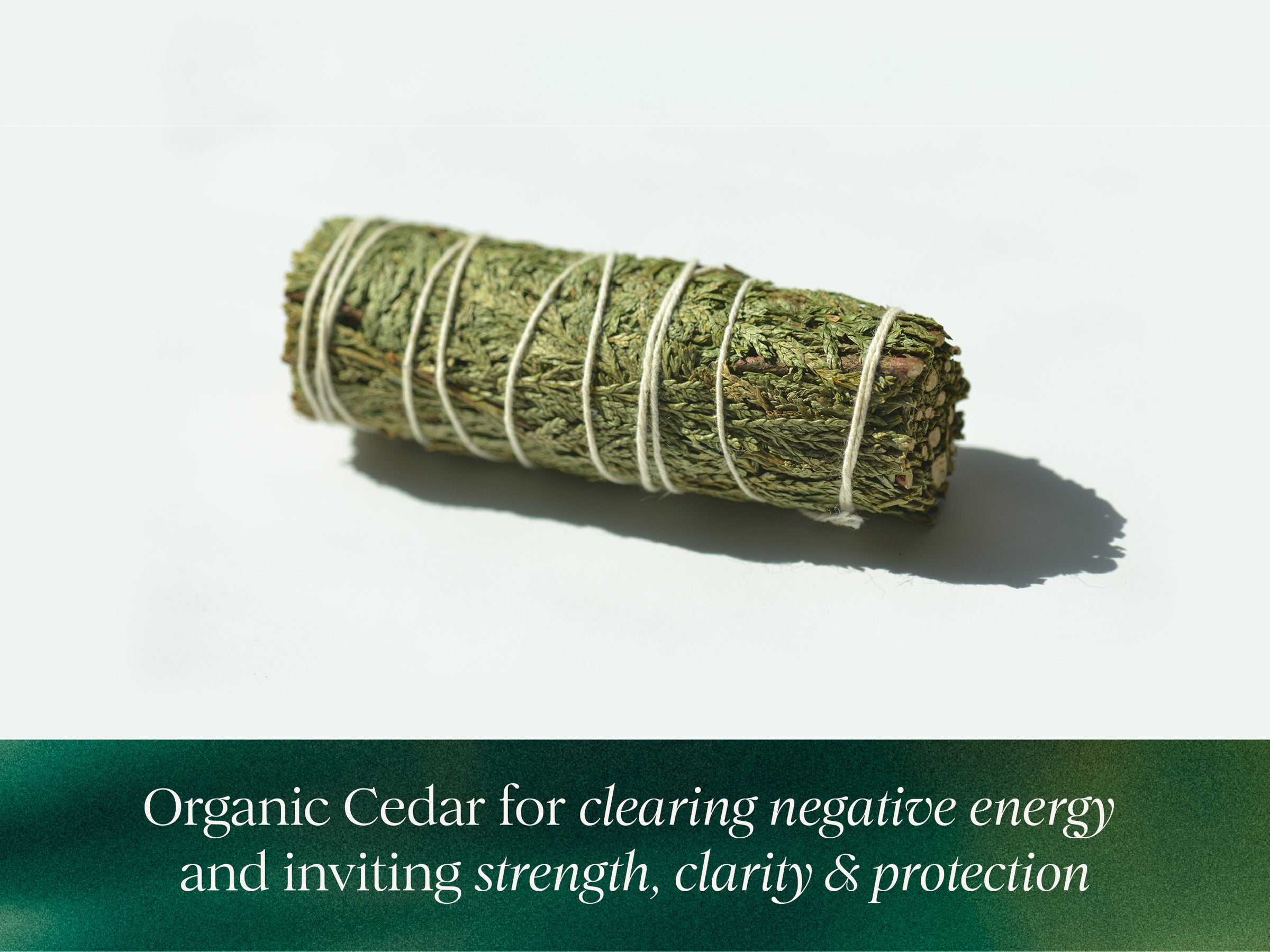 Organic Cedar Herb Bundle